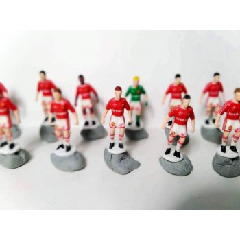 Subbuteo Andrew Table Soccer Manchester United 1991-92 no bases no box only  12 figures